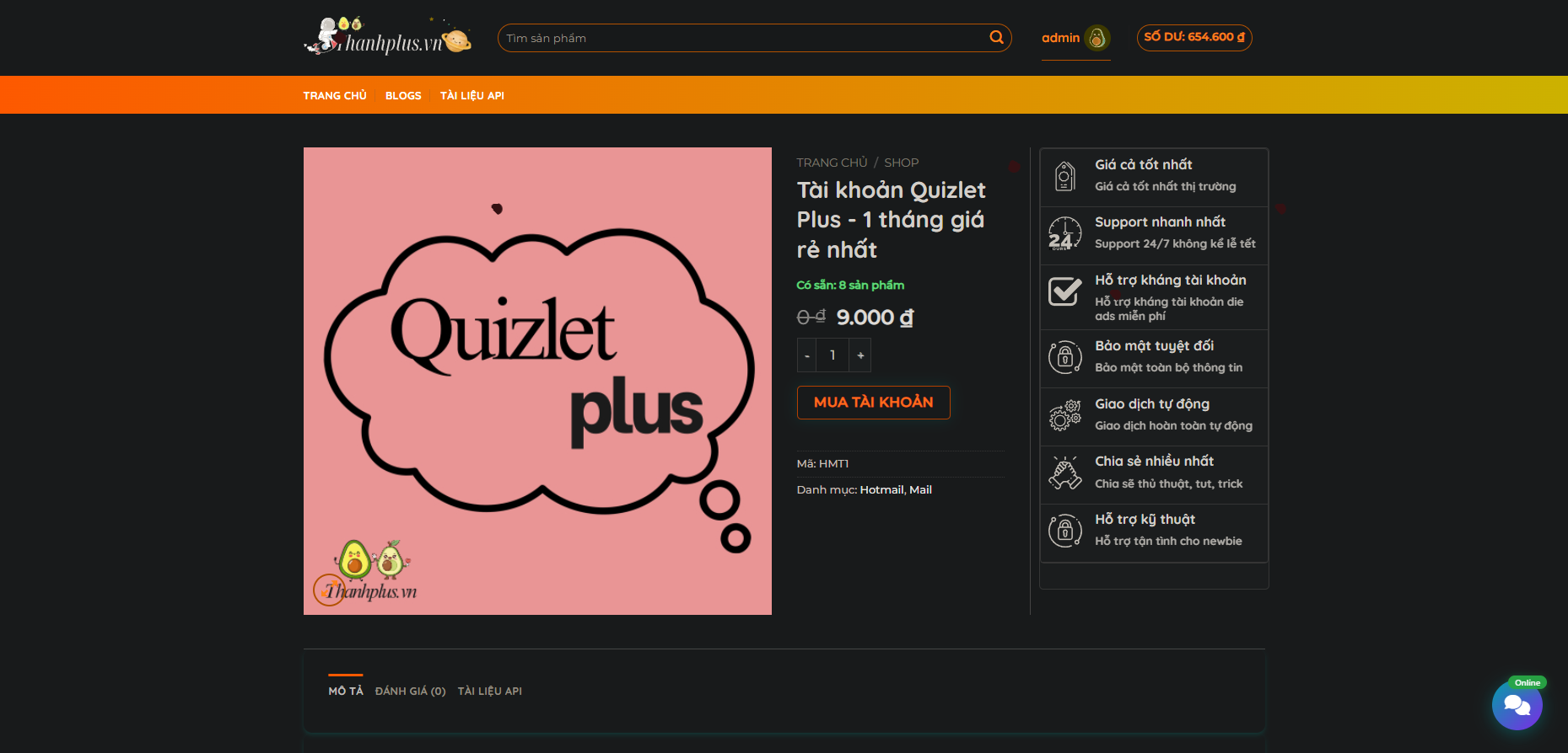 Ảnh mô tả mua ở chi tiết sản phẩm